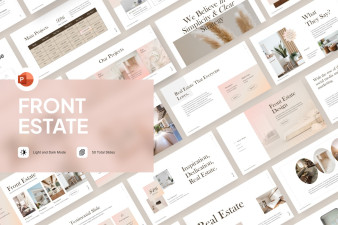 Front Estate PowerPoint Template
